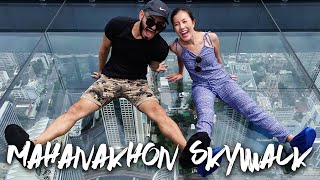 King Power Mahanakhon Skywalk  Beautiful View of Bangkok  Highest Skywalk  How much does it cost [upl. by Lindsey883]