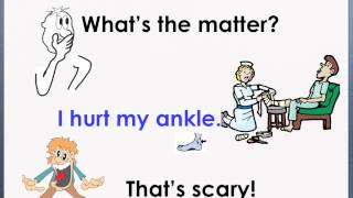 Showing Sympathy  Injuries  English Conversation Practice  ESL [upl. by Jules325]