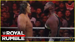 The Great Khali vs Omos  WWE Royal Rumble 2024  No Holds Barred Match [upl. by Valina]