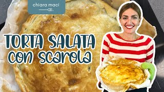 Torta salata con la scarola  Chiara Maci [upl. by Iorgos]