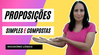 Proposições simples e compostas exercícios resolvidos  Fixa Exatas [upl. by Darb423]