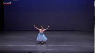 La Sylphide ballet school  Maria Bodea Giselle  YAGP Brussels 2013 [upl. by Archangel]