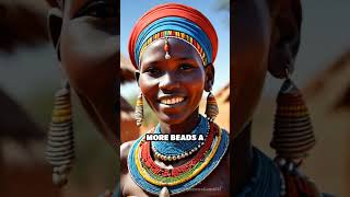 Samburu Women Beauty in Beaded Necklaces [upl. by Hanan396]