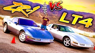 ZR1 vs LT4 Which C4 Corvette Is Faster  Better [upl. by Hsac774]