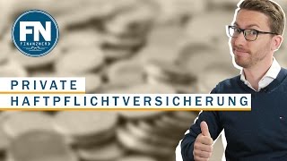 Private Haftpflichtversicherung  Haftpflichtversicherung einfach erklärt  Privathaftpflicht [upl. by Ainex]