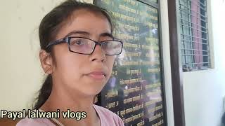 my first vlogstrendingviralvideo youtuberpayallalwani2024❤❤👍🙏 [upl. by Oidualc]