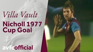 Chris Nicholls 40yard strike in 1977 League Cup Final [upl. by Adriane221]