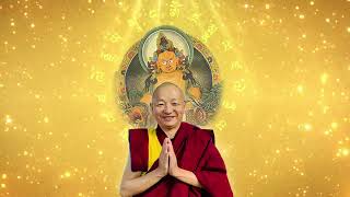 GYALTEN RINPOCHE TỤNG CHÚ PHẬT HOÀNG TÀI BẢO YELLOW ZAMBALA MANTRA CHANTED BY GYALTEN RINPOCHE [upl. by Isawk249]