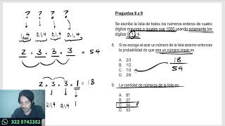 Solución del Examen de admisión UdeA del 28 y 29 de octubre de 2024 jornadas 1 y 3  RL [upl. by Ynohta]