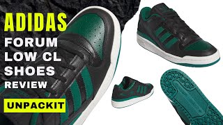 ADIDAS FORUM Low  Core BlackCollegiate Green Colorway [upl. by Ardnola]