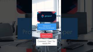 Genpact Hiring Process Developer shorts [upl. by Yelsa]