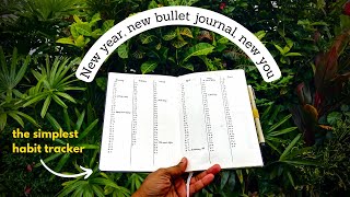 The SIMPLEST bullet journal set up for beginners in 2023 [upl. by Dett]