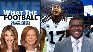 Michael Irvin How a Davante Trade Can Impact Chiefs  What the Football w Suzy Shuster amp Amy Trask [upl. by Linell]