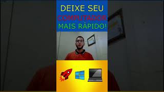 Como deixar o PC mais RAPIDO com o DESFRAGMENTADOR de DISCO tutorial tecnologia shorts [upl. by Zsuedat984]