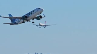 Beautiful Boston Logan International Airport  Plane Spotting [upl. by Smail]