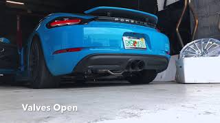 2017 Porsche 718 Cayman  Velos ECU Tune [upl. by Udele]