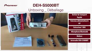 DEHS5000BT PIONEERUnboxing Déballage [upl. by Nylavad]