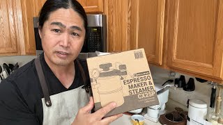 First Look  Bellman Espresso Maker and Steamer CX25P [upl. by Ydrah]