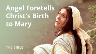 Luke 1  An Angel Foretells Christs Birth to Mary  The Bible [upl. by Kcam]