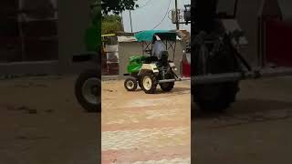 Kirloskar Power Tiller Converted to Mini Tractor India [upl. by Ecissej566]