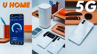 U Home 5G Review Best Affordable Home Internet Plan  Speed Test amp More [upl. by Aniled]