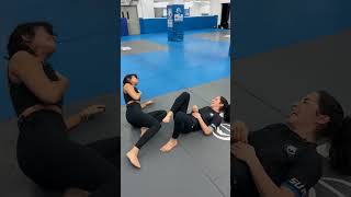 Veronica Hardy teaches Nina Drama Brazilian Jiujitsu LOL  UFC 309 shorts ufc mma [upl. by Marcelia146]