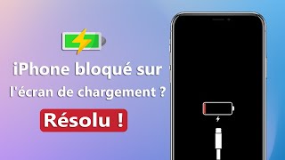 iPhone bloqué sur lécran de charge  iPhone ne charge plus mais détecte le chargeur  4 solutions 🔔 [upl. by Ashmead785]