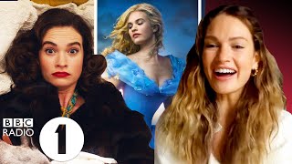 quotHow is my voice that highquot Lily James on Cinderella Mamma Mia 2 and The Pursuit of Love [upl. by Nylrad]