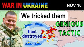 10 Nov FOOTAGE RUSSIAN WARSHIPS BEING SENT TO THE BOTTOM OF THE SEA  War in Ukraine Explained [upl. by Setarcos]