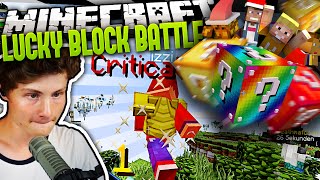 IZZI GEGEN DNER  Minecraft LUCKY BLOCK BATTLE 2 23  Dner [upl. by Uria]