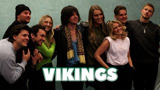 The cast of Vikings meeting their fans in Paris for the From Kattegat to Paris 2 convention [upl. by Nednarb]