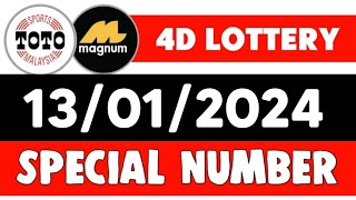 4D ToTo 4D Magnum Malaysian Lottery Special Consolation Lucky Number Today [upl. by Nunnery]