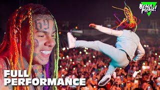 6ix9ine — LIVE  BEACH PLEASE FESTIVAL FULL [upl. by Rikki951]