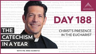 Day 188 Christ’s Presence in the Eucharist — The Catechism in a Year with Fr Mike Schmitz [upl. by Aneehs62]