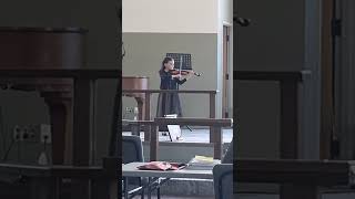 Etude in G major Op 45 No 28 Franz WohlfahrtViolin Provincial Finalist  Playoffs 2024 9 yr old [upl. by Devlin337]