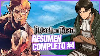 🔴 Levi DESTRUYE al Titan Bestia  Attack on Titan resumen completo 4  Resumen de animes [upl. by Atived]