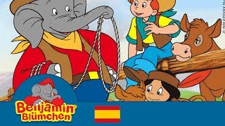 Benjamin el elefante  El Vaquero en español  Full episode in Spanish [upl. by Euqinomad770]