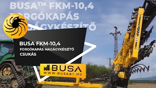 BUSA FKM104 Forgókapás Magágykésztő csukása  Rotary Seedbed Maker  folding [upl. by Daza]