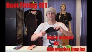 Boot Fitting 101 Stock Insoles Vs Aftermarket Insoles [upl. by Thaine]