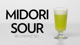 Reconstructed Midori Sour A Fresh Take On A Night Club Staple [upl. by Hogue510]