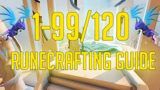 Runescape 3  199120 Runecrafting guide 2018 [upl. by Lacombe]