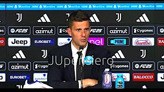 THIAGO MOTTA post JuveTorino 20 conferenza stampa quotParte tutto dal centrocampo Giuntoli dissequot [upl. by Raeann]