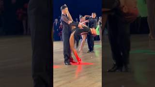 Nicolò Indelicato amp Shadey Anzalotta  International Championships  Under 16 open latin dance [upl. by Araet]