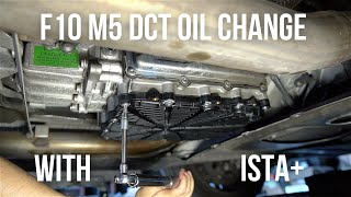 How to change BMW DCT Transmission Oil using ISTA on F10 M5 [upl. by Azpurua]