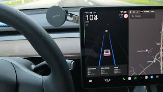 How to Turn Tesla Model y Autopilot Off [upl. by Aelyk]