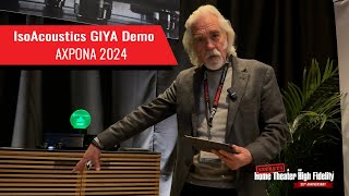 IsoAcoustics Gaia Demo AXPONA 2024 [upl. by Ennairda]