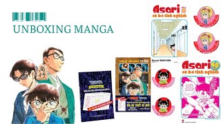 Unboxing manga Asari Conan tập 104 [upl. by Ileek]