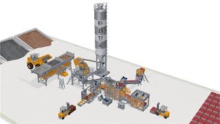 Simple and cheap block making machine Production Line [upl. by Ingraham]