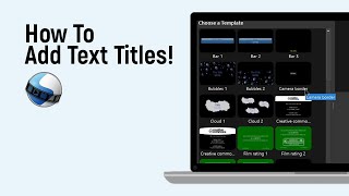 How to Add Text Titles on Openshot easy [upl. by Kere]
