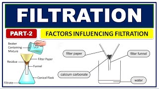 FACTORS INFLUENCING FILTRATION PHARMACEUTICAL ENGINEERING BPHARM SEMESTER 2 [upl. by Boleyn677]